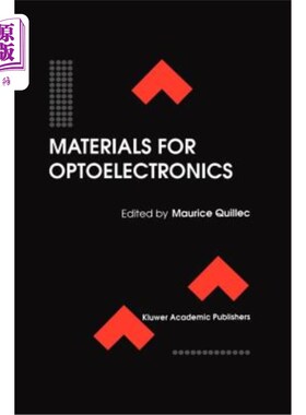 海外直订Materials for Optoelectronics 材料光电子学