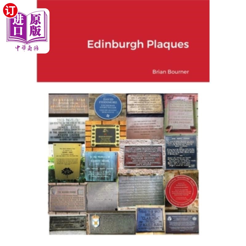 海外直订Edinburgh Plaques 爱丁堡牌匾