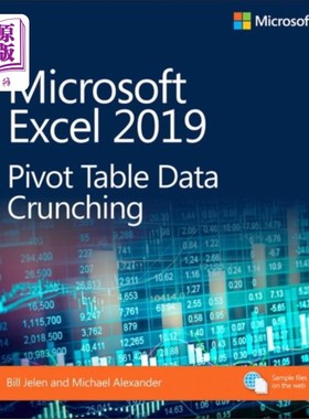 海外直订Microsoft Excel 2019 Pivot Table Data Crunching Microsoft Excel 2019数据透视表