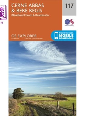 海外直订Cerne Abbas and Bere Regis, Blandford Forum and ... Cerne Abbas和here Regis, Blandford论坛和bea