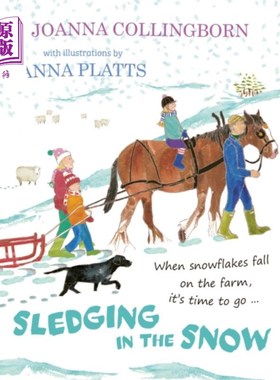 海外直订Sledging in the Snow 雪中雪橇