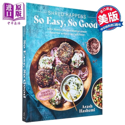 瘦身美食 简单又美味 100多道低碳水版地中海高蛋白菜肴 Shred Happens 英文原版 Arash Hashemi【中商原版】