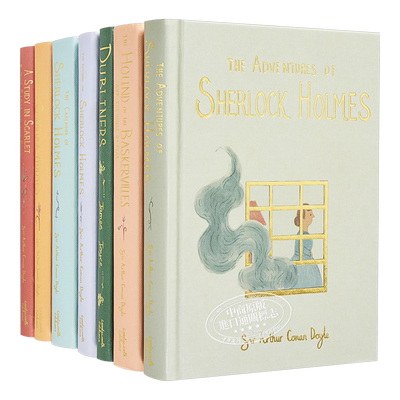 Wordsworth Collectors 经典小说收藏版福尔摩斯系列6册 詹姆斯乔伊斯 都柏林人 英文原版 Arthur Conan Doyle【中商原版】