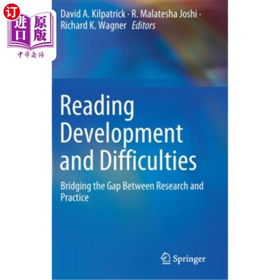 海外直订Reading Development and Difficulties: Bridging the Gap Between Research and Prac 阅读发展与困难:弥合研究与