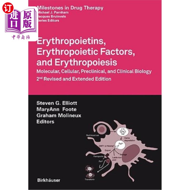 海外直订医药图书Erythropoietins, Erythropoietic Factors, and Erythropoiesis: Molecular, Cellular 红细胞生成素、红细