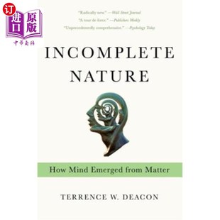 How Matter from Nature 自然：心灵是如何从物质中产生 Mind 不完整 海外直订医药图书Incomplete Emerged