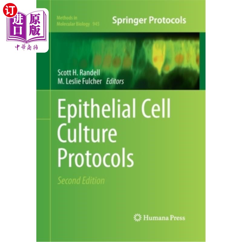 海外直订Epithelial Cell Culture Protocols 上皮细胞培养协议