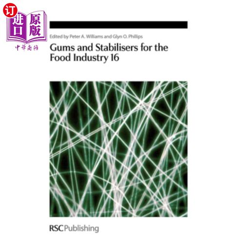 海外直订Gums and Stabilisers for the Food Industry 16 食品工业用胶和稳定剂