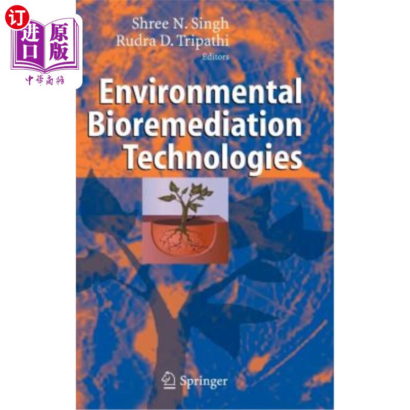 海外直订Environmental Bioremediation Technologies 环境生物修复技术