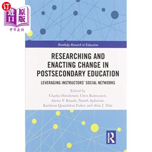 海外直订Researching and Enacting Change in Postsecondary... 高等教育变革的研究与实施