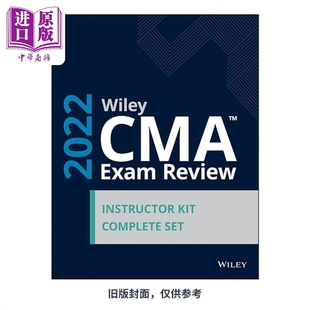 预售 威利CMA考试复习2022教练套装 Wiley CMA Exam Review 2022 Instructor Kit Complete Set 英文原版 会计【中商原版】