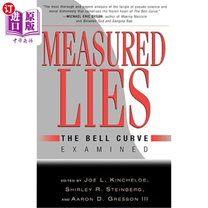 海外直订Measured Lies: The Bell Curve Examined 测量谎言:检验钟形曲线