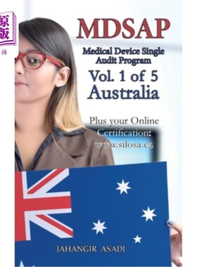 海外直订医药图书MDSAP Vol.1 of 5 Australia: ISO 13485:2016 for All Employees and Employers MDSAP Vol.1