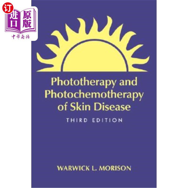 海外直订医药图书Phototherapy and Photochemotherapy for Skin Disease 皮肤病的光疗和光血疗法，第三版