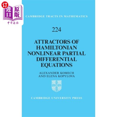 海外直订Attractors of Hamiltonian Nonlinear Partial Diff... 哈密顿非线性偏微分方程的吸引子