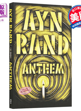 安兰德 英文原版 Anthem 赞美诗/安·兰德 Ayn Rand/SIGNET/50周年版【中商原版】