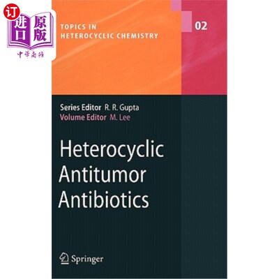 海外直订Heterocyclic Antitumor Antibiotics 杂环抗肿瘤抗生素