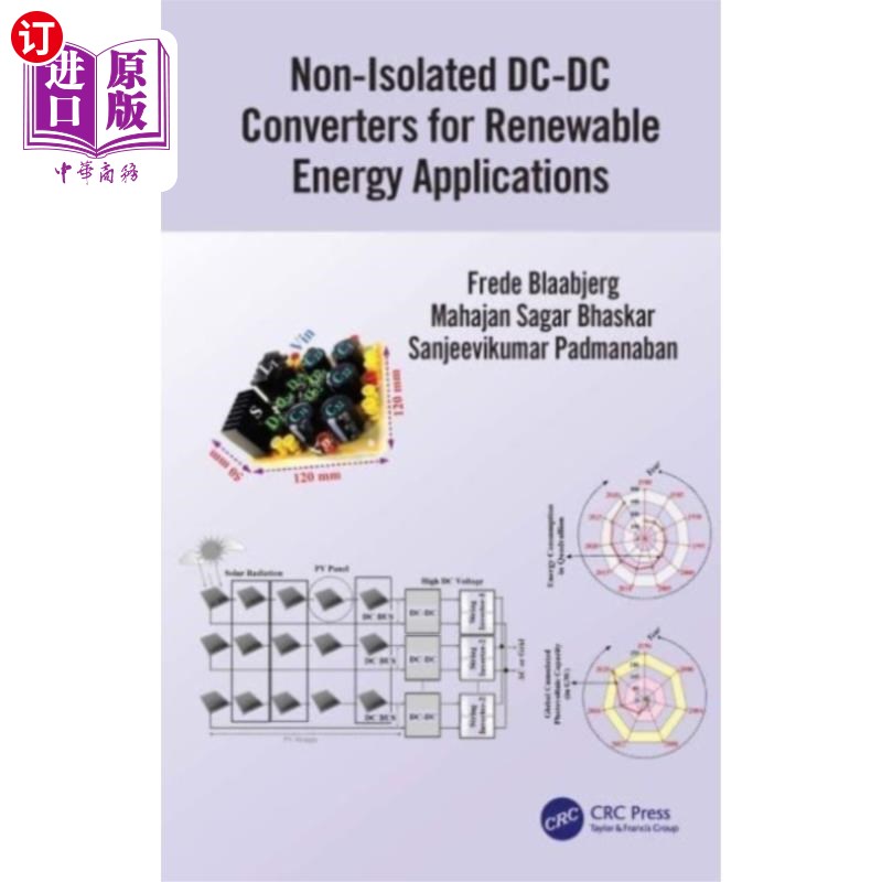 海外直订Non-Isolated DC-DC Converters for Renewable Ener... 用于可再生能源应用的非隔离DC-DC转换器