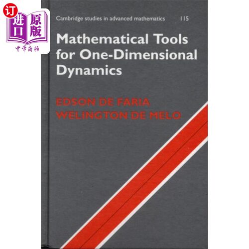 海外直订Mathematical Tools for One-Dimensional Dynamics 一维动力学的数学工具