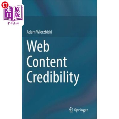 海外直订Web Content Credibility 内容可信度