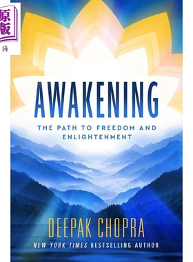 预售 觉醒 通往自由与启蒙之路 迪帕克 乔普拉 英文原版 Awakening Deepak Chopra【中商原版】
