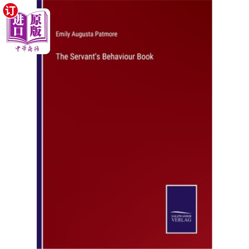 海外直订The Servant's Behaviour Book 仆人行为手册