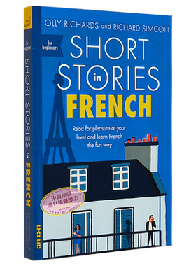 初学者的法语短篇小说 Short Stories in French for Beginners 英文原版 法语学习 进口图书 语言学习教辅参考书【中商原版?