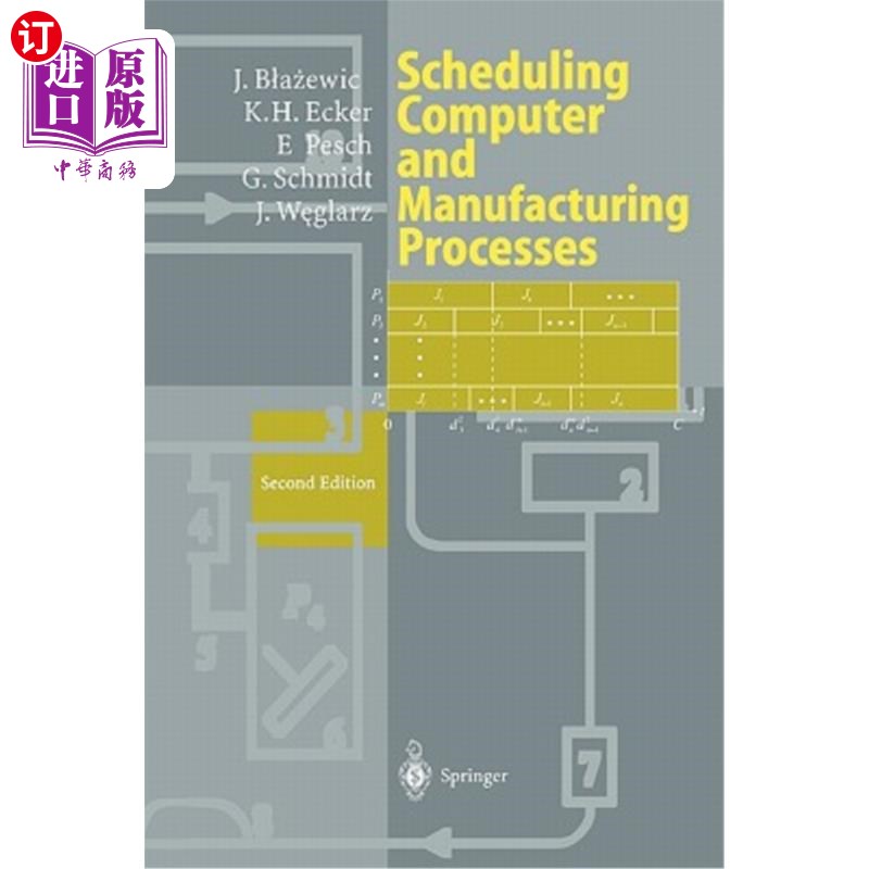 海外直订Scheduling Computer and Manufacturing Processes 计算机和制造过程的调度