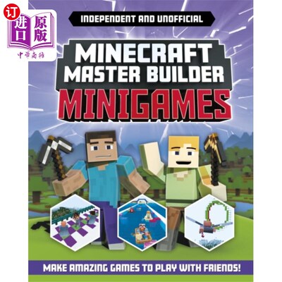 海外直订Master Builder - Minecraft Minigames (Independen... Master Builder - Minecraft迷你游戏(独立和非官方)
