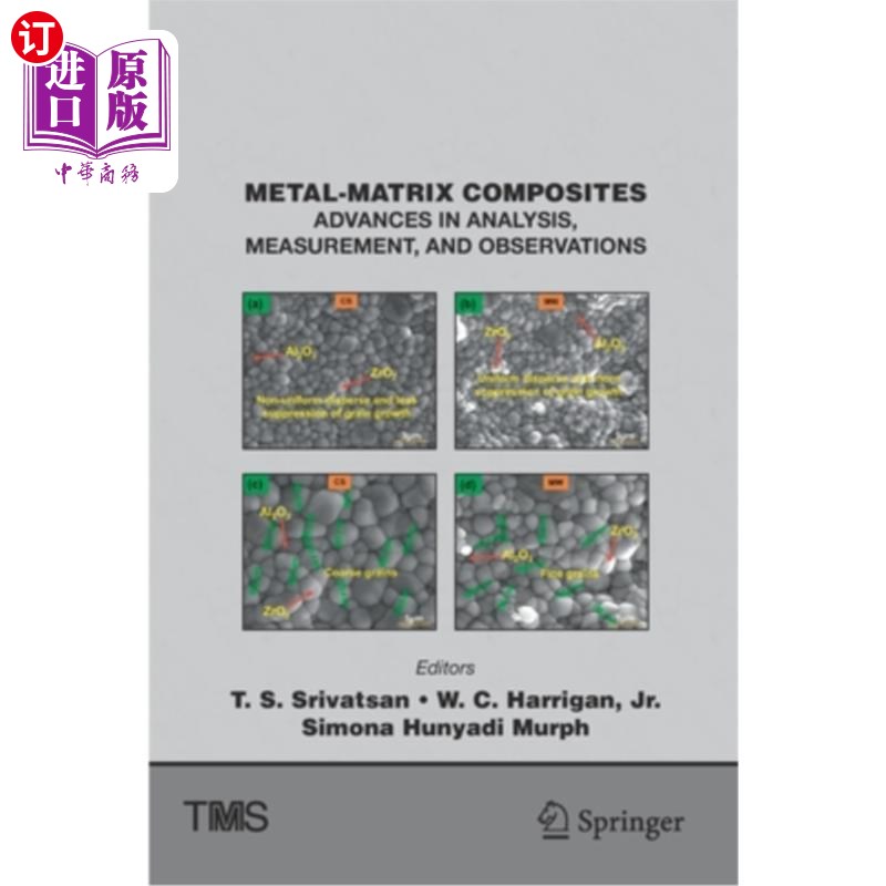 海外直订Metal-Matrix Composites: Advances in Analysis, Measurement, and Observations 金属基复合材料:分析、测量和观察的进