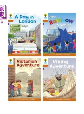 海外直订Oxford Reading Tree: Biff, Chip and Kipper Stori... 牛津阅读树:Biff, Chip和Kipper故事:牛津8级:混合包4