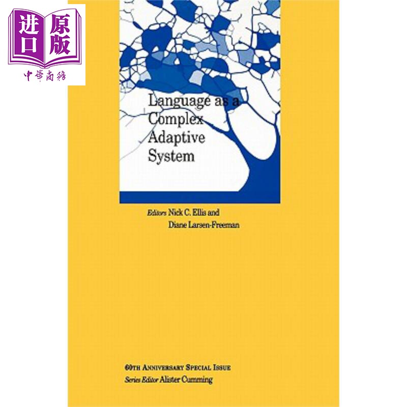 现货 作为复杂适应系统的语言 Language As A Complex Adaptive System 英文原版 Nick C Ellis【中商原版】wiley