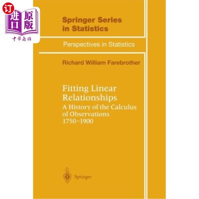 海外直订Fitting Linear Relationships: A History of the Calculus of Observations 1750-190 拟合线性关系：1750-190
