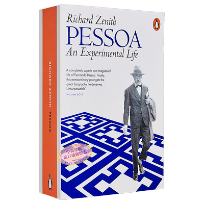 佩索阿 实验生活 入围2022 年普利策传记奖 Pessoa An Experimental Life 英文原版 Richard Zenith【中商原版】