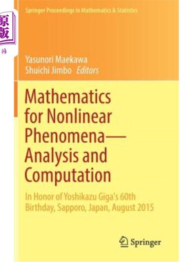 海外直订Mathematics for Nonlinear Phenomena -- Analysis and Computation: In Honor of Yos 非线性现象的数学——分析和