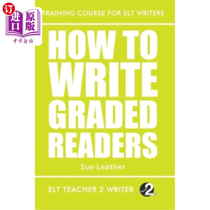 海外直订How To Write Graded Readers 如何编写分级读者