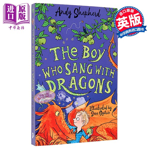 驯龙男孩5 与龙同歌的男孩 The Boy Who Sang with Dragons The Boy Who Grew Dragons 5 英文原版 Andy Shepherd【中商原版?