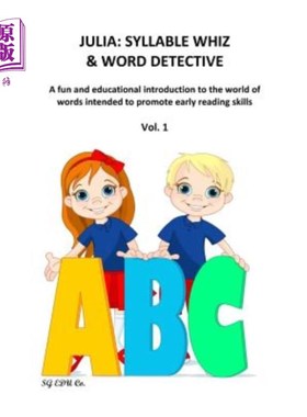 海外直订Julia: Syllable Whiz & Word Detective 朱莉娅：音节Whiz和单词Detective