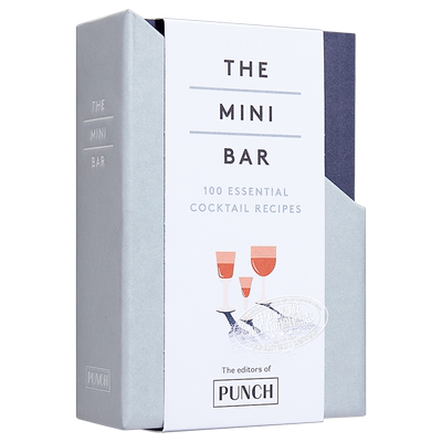 预售 【中商原版】迷你酒吧：100个鸡尾酒配方（8本套装）英文原版 The Mini Bar: 100 Essential Cocktail Recipes Clarkson Pott
