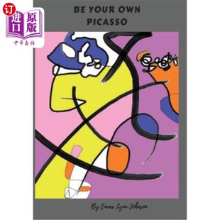 Create Own Fill 海外直订Be spaces colours. 做你自己 favorite Picasso your with 用你最喜 毕加索 the Your