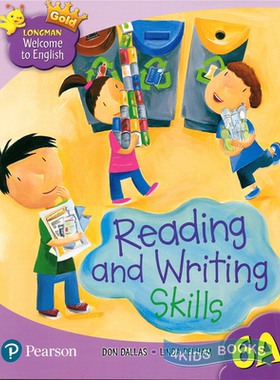 LWTE GOLD READING AND WRITING SKILLS 6A 英文原版 新版香港朗文小学英语教材welcome to english读写练习册6A【中商原版】