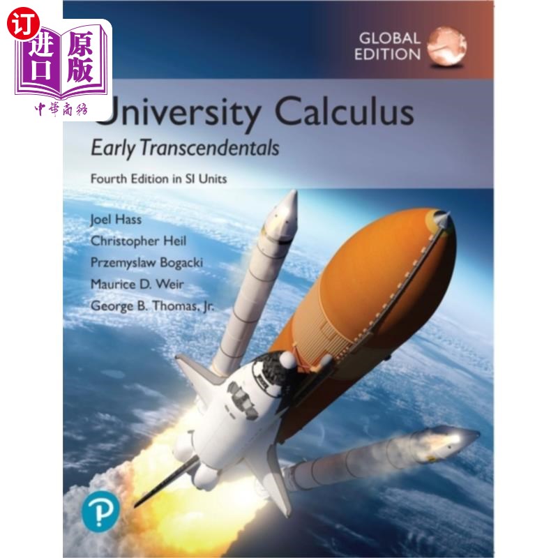 海外直订University Calculus: Early Transcendentals, Glob... 大学微积分:早期超越，全球版