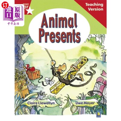 海外直订Rigby Star Guided Reading Red Level: Animal Pres... 瑞格比明星导读红色水平：动物呈现教学版