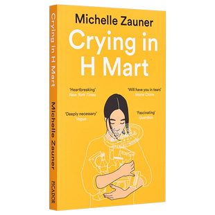 预售 米歇尔 佐纳 妈妈走后 Michelle Zauner回忆录 在H Mart哭泣 Crying in H Mart Michelle Zauner 英文原版【中商原版】