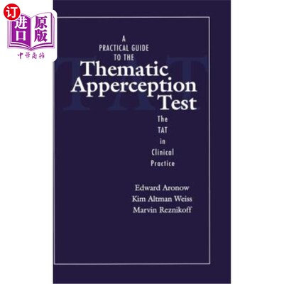 海外直订医药图书A Practical Guide to the Thematic Apperception Test: The Tat in Clinical Practic 主题统觉测验实用指