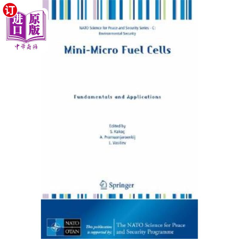 海外直订Mini-Micro Fuel Cells: Fundamentals and Applications 微型燃料电池:基本原理与应用