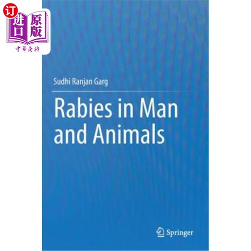 海外直订Rabies in Man and Animals 人和动物的狂犬病