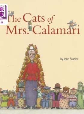 海外直订The Cats of Mrs. Calamari 卡拉马里夫人的猫