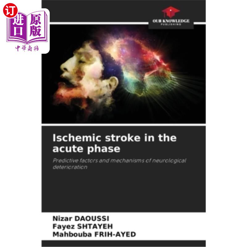 海外直订医药图书Ischemic stroke in the acute phase 急性期缺血性中风