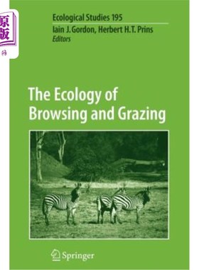 海外直订The Ecology of Browsing and Grazing 游牧生态